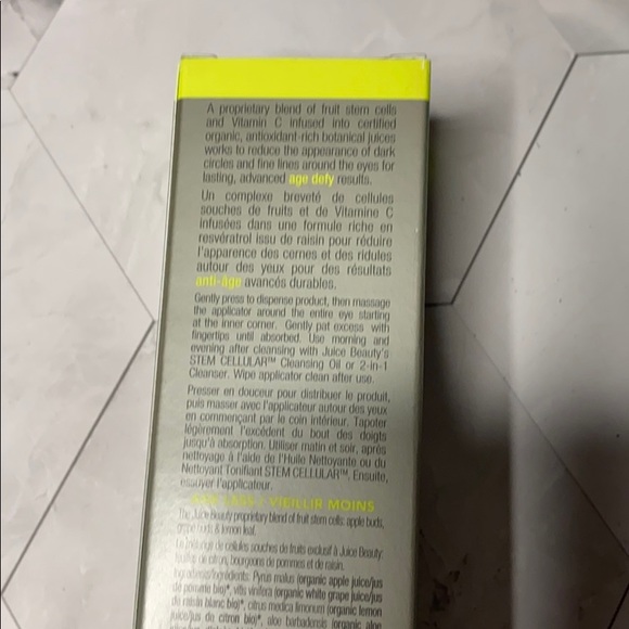 Juice Beauty Stem Cellular Anti-Wrinkle Eye - Picture 3 of 4